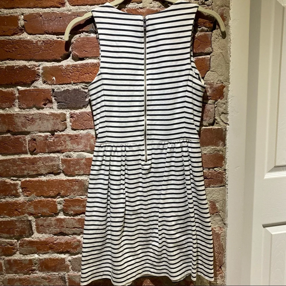 J Crew Stripe Dress with Pockets - Picture 8 of 8